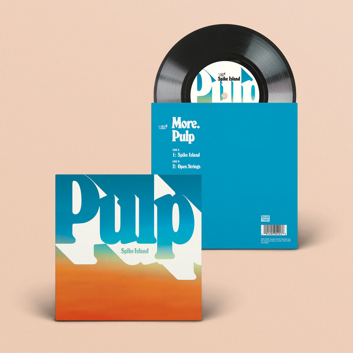 Pulp – Spike Island / Open Strings (7" Vinyl Single · Rough Trade)