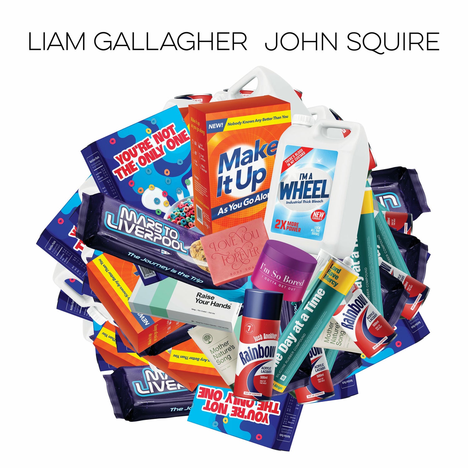 Liam Gallagher & John Squire – Álbum debut (Vinilo Blanco Edición Limitada · 2024)