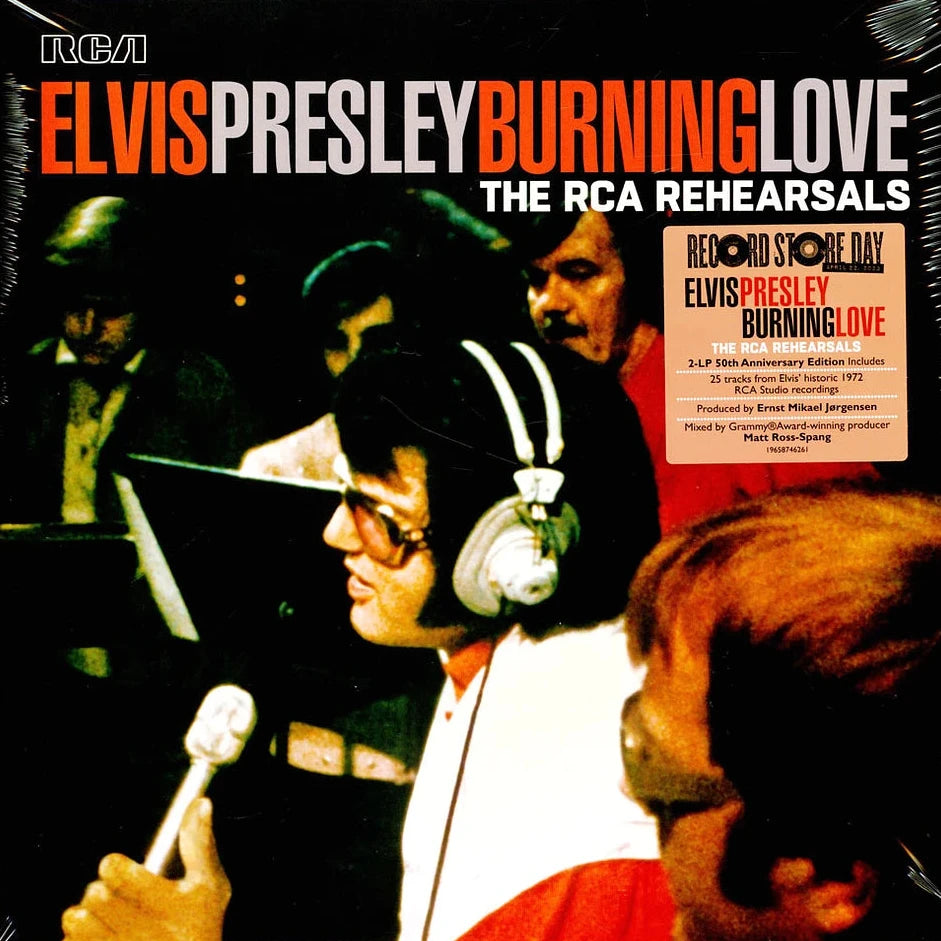 Elvis Presley · Burning Love: The RCA Rehearsals · 2LP · RSD 2023
