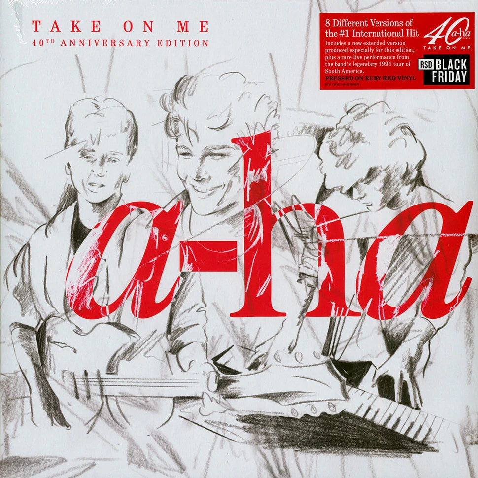 A-ha · Take On Me (40th Anniversary Edition · Ruby Red Vinyl)