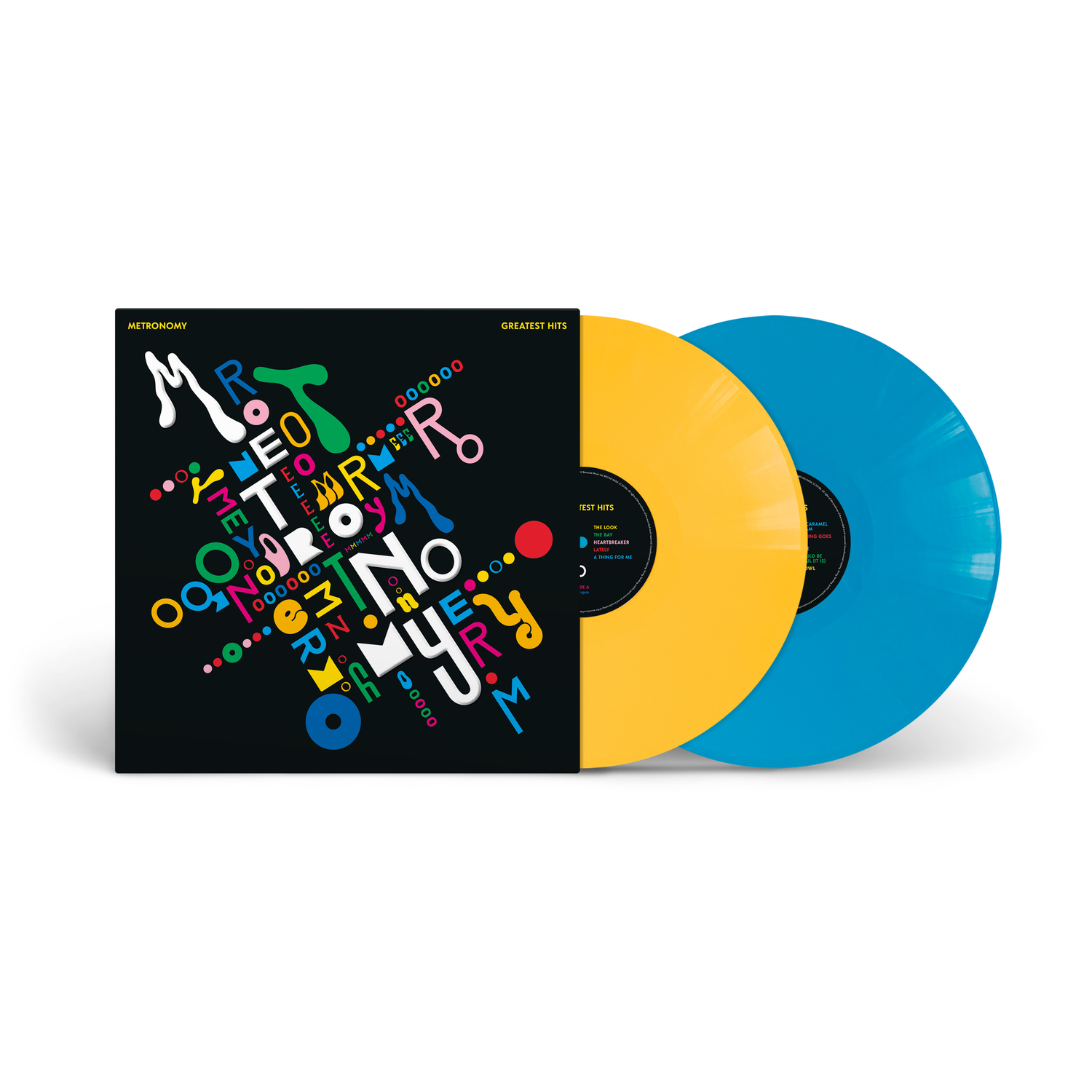 Metronomy · Greatest Hits (LIMITED EDITION YELLOW & BLUE VINYL)