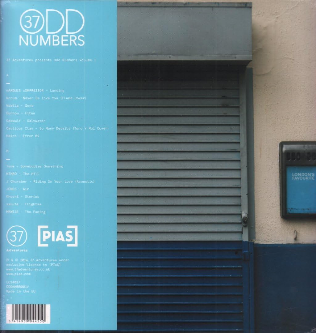 Various Artists – 37 Adventures Presents: Odd Numbers Volume 1 (Vinyl LP)