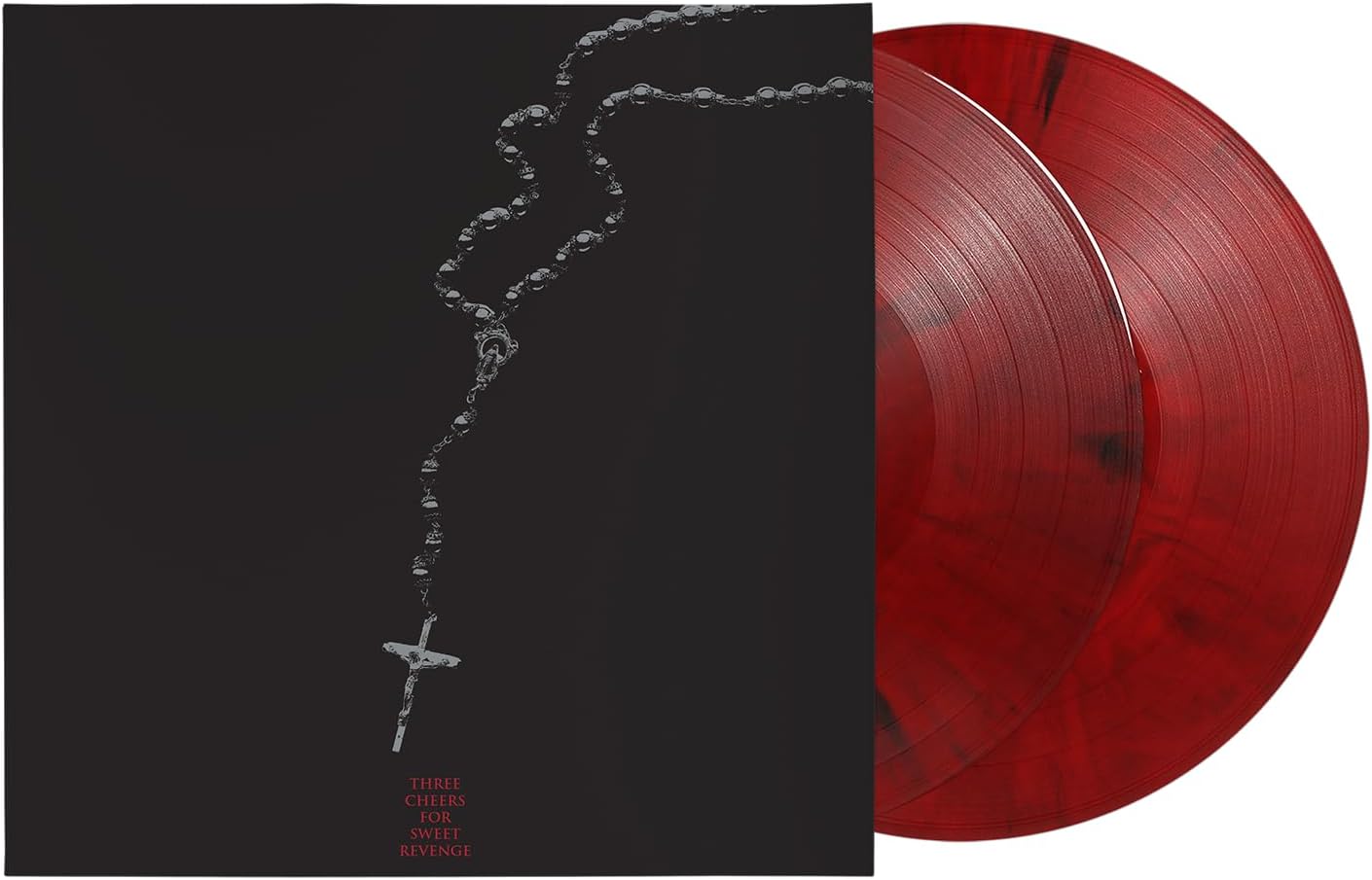 My Chemical Romance – Three Cheers For Sweet Revenge (20th Anniversary Deluxe Edition – 2 LP Vinilo Rojo y Negro Marmoleado)
