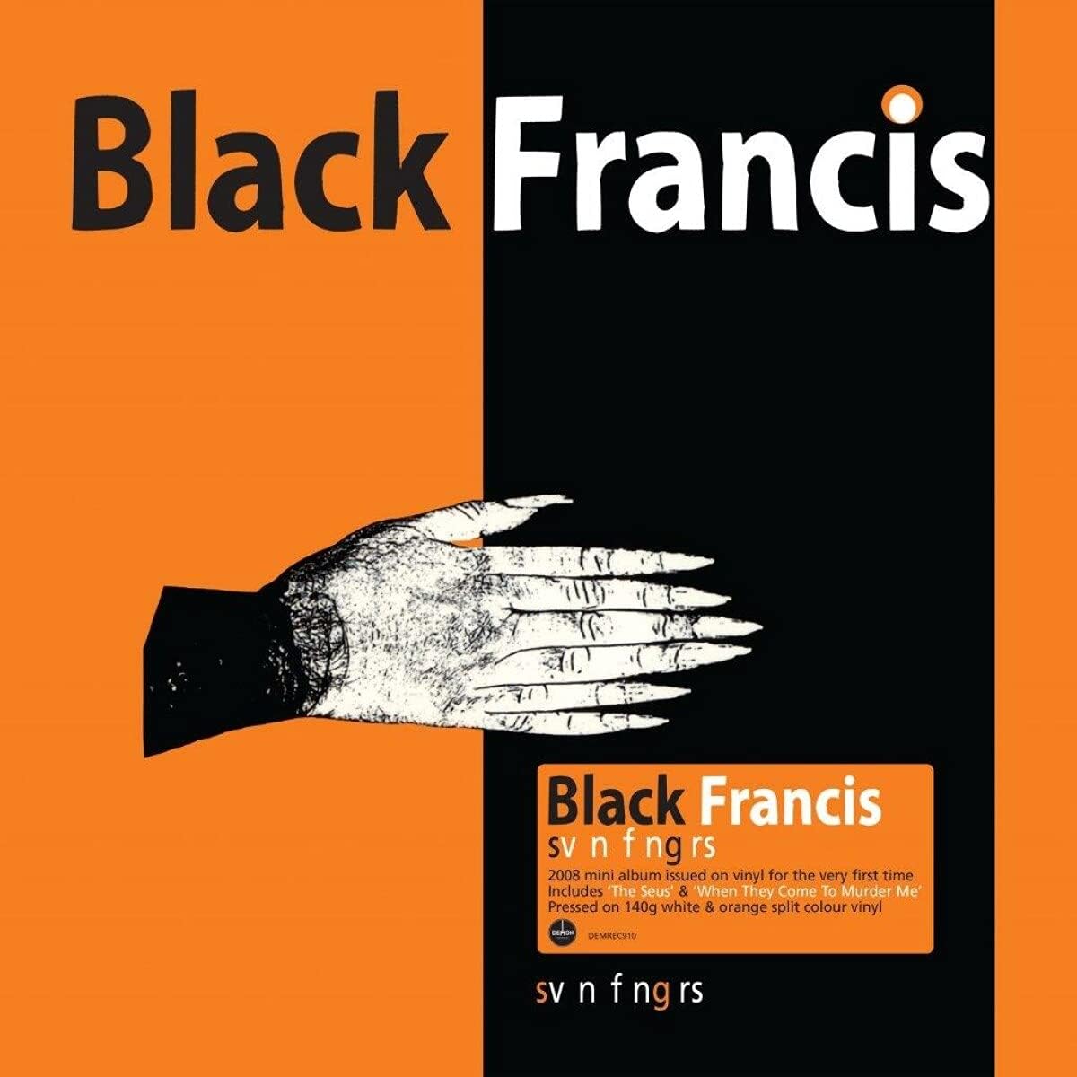 Black Francis · Svn Fngrs (Vinilo blanco / naranja edición limitada)