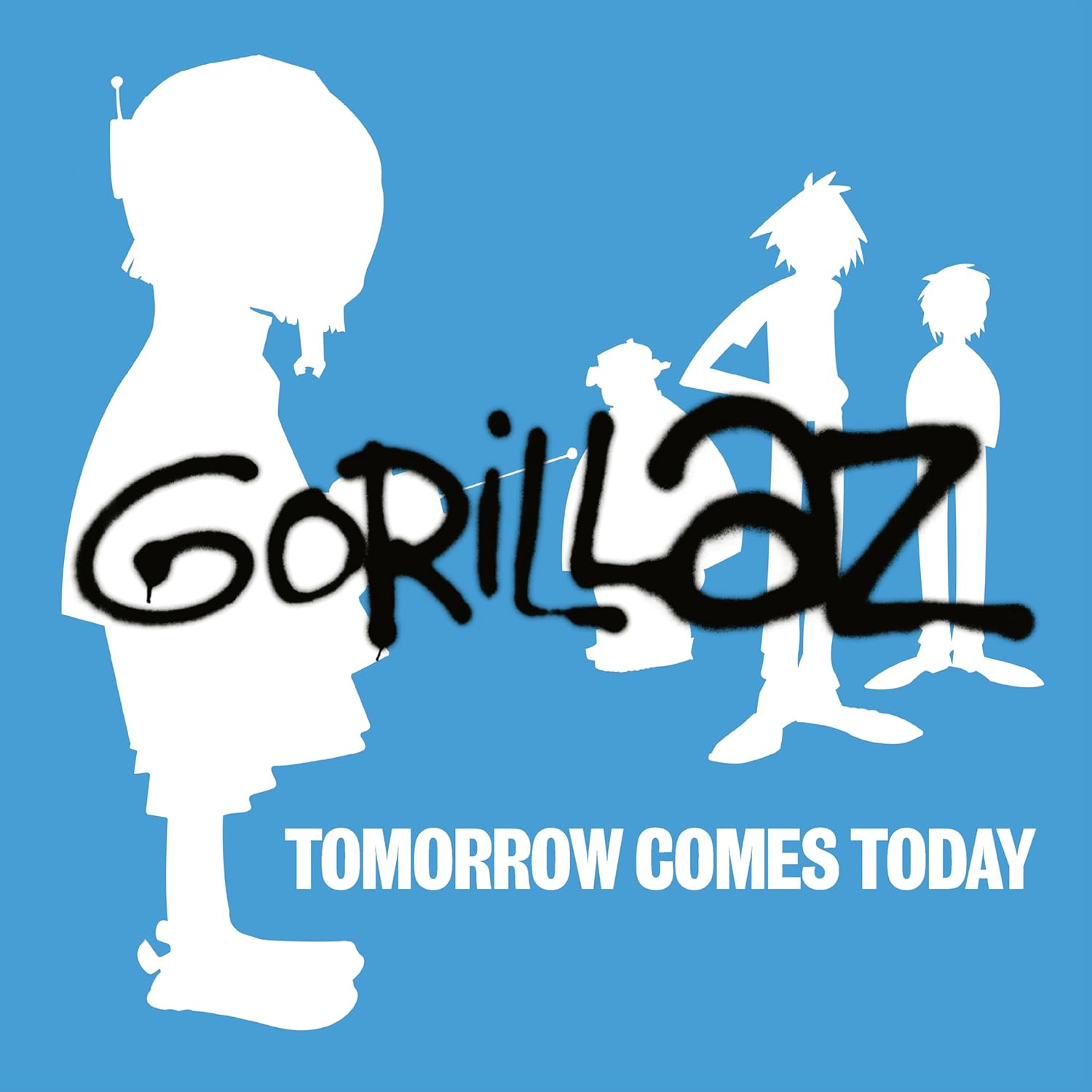 Gorillaz – Tomorrow Comes Today (EP 12″ White & Blue – 25th Anniversary Edition)