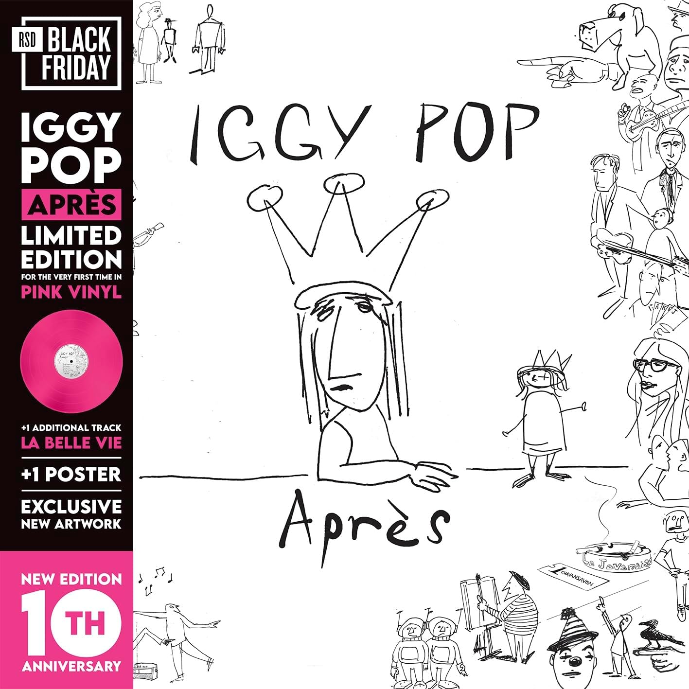 Iggy Pop – Après (Edición RSD Black Friday – Vinilo Rosa Sólido)