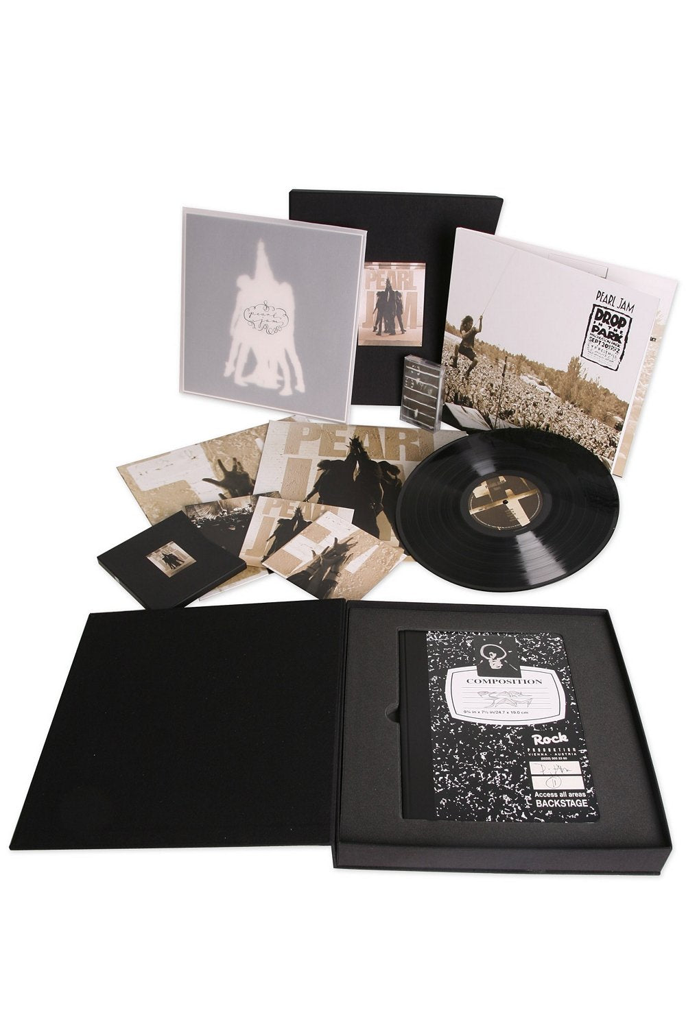 Pearl Jam – Ten (Super Deluxe Box Set 1990‑92 – 4 LP / 2 CD / DVD / Cassette – Edición Limitada)