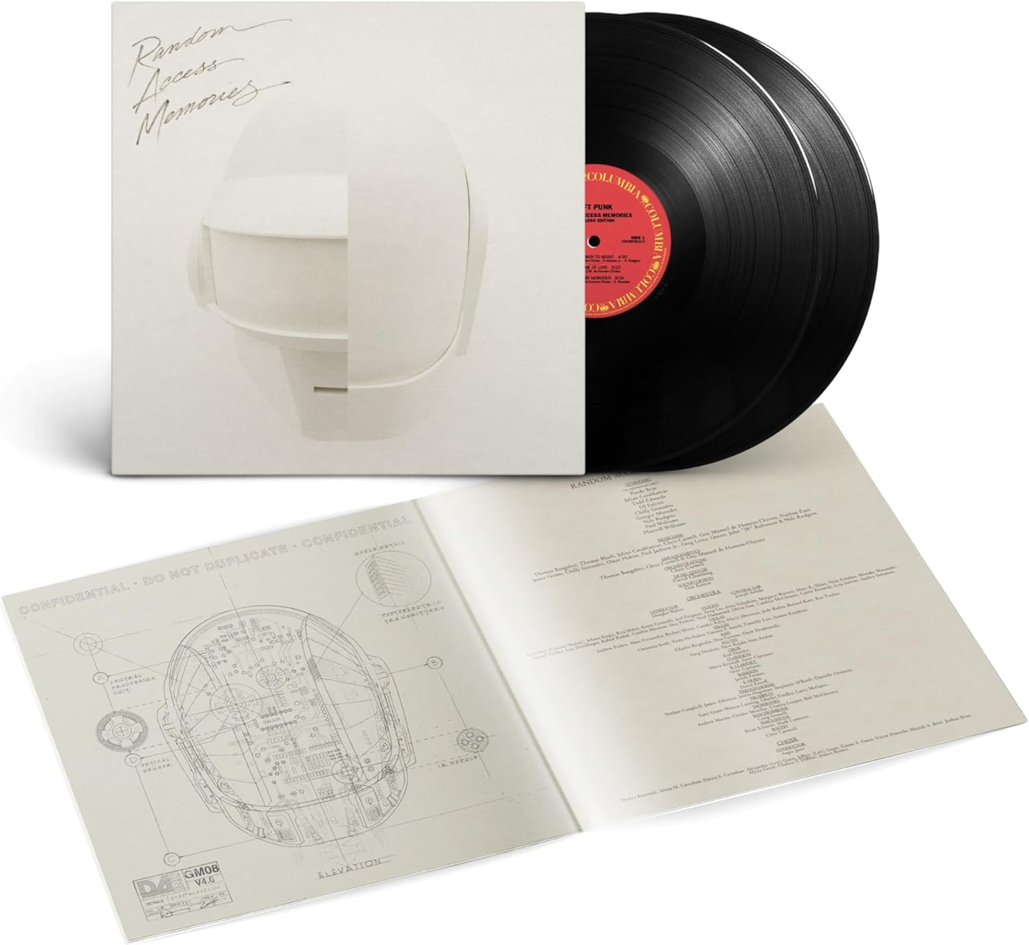 Daft Punk – Random Access Memories (Drumless Edition • 2LP Vinilo + Booklet)