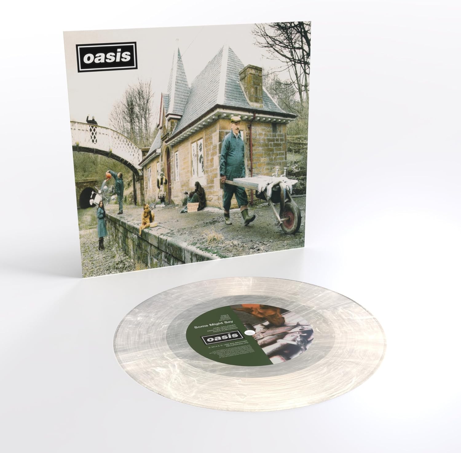 Oasis – Some Might Say (Limited 7" Single Clear Vinyl)