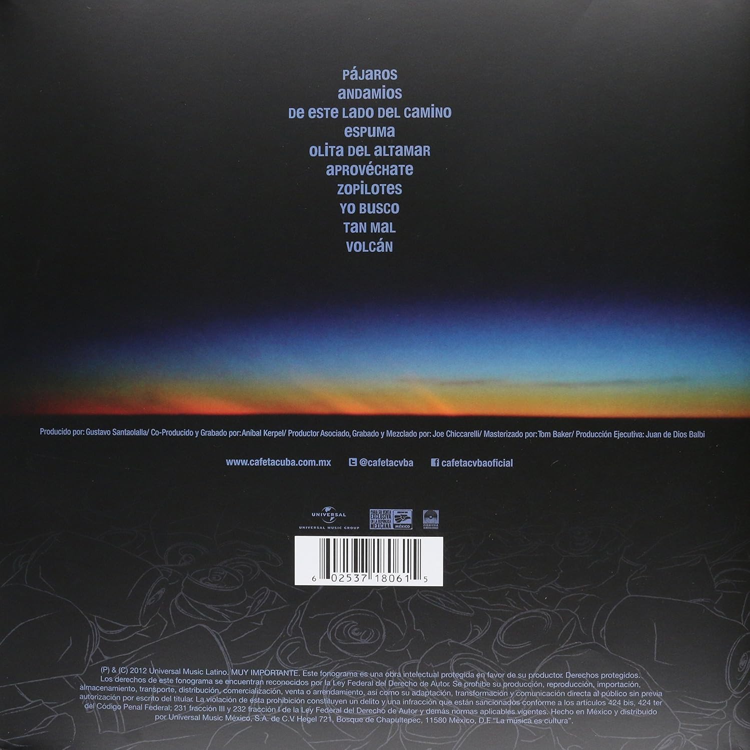 Café Tacvba – El Objeto Antes Llamado Disco (Vinilo)