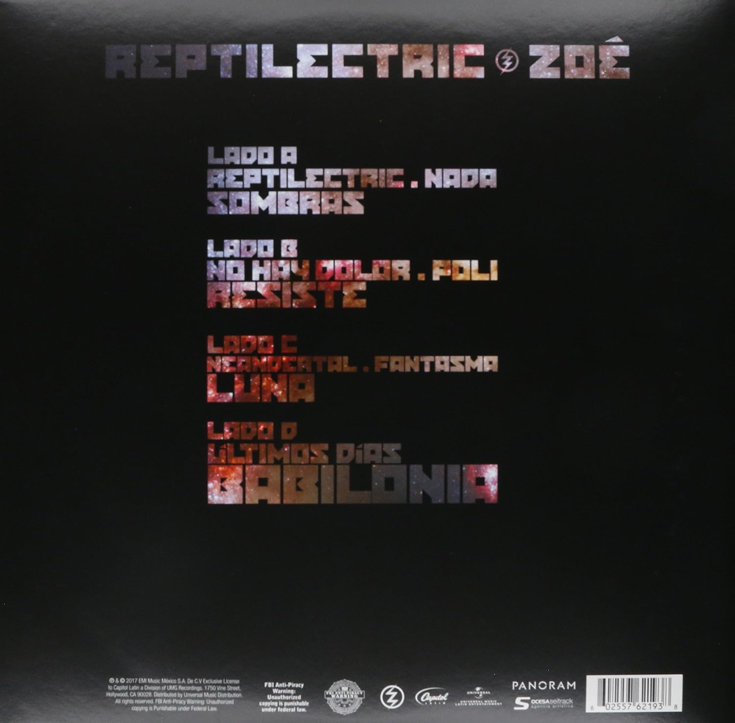Zoé · Reptilectric (Álbum 2008)