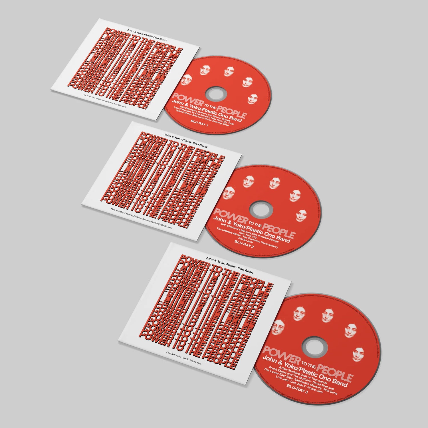 John Lennon & Yoko Ono · Power to the People (Super Deluxe Box Set 9 CD × 3 Blu-ray)