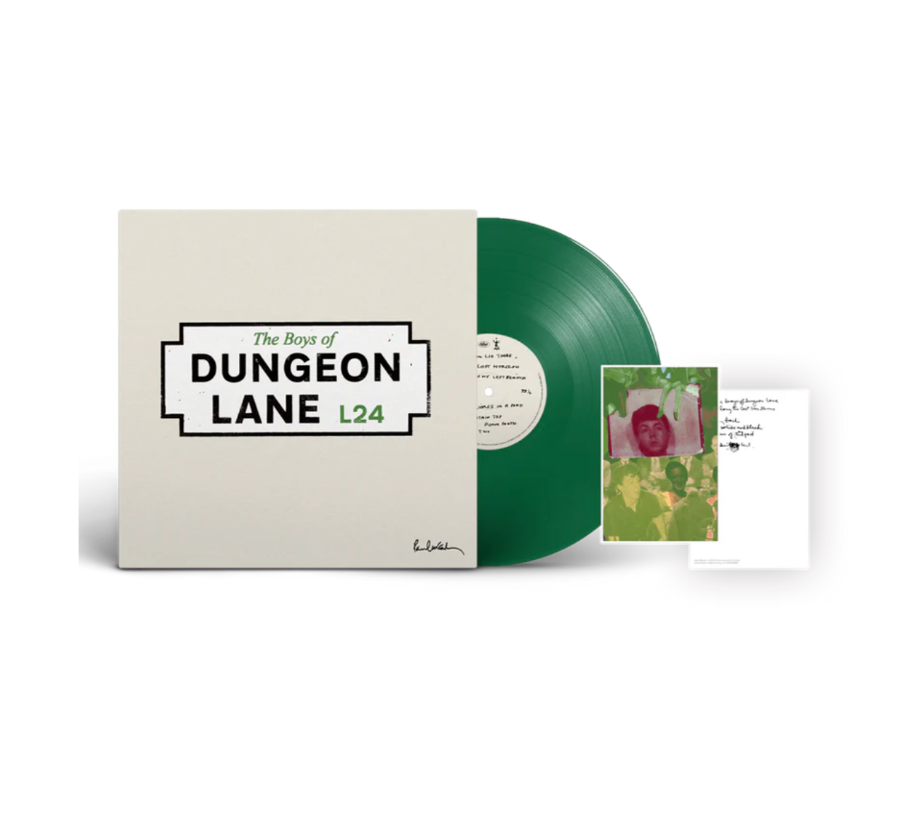 Paul McCartney - The Boys of Dungeon Lane (GREEN LP + LYRIC CARD)