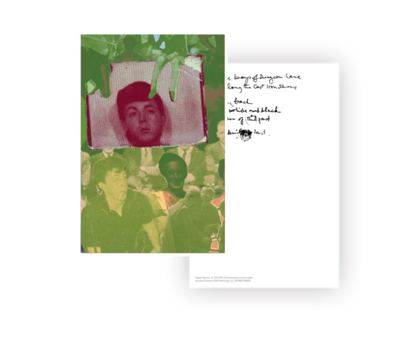 Paul McCartney - The Boys of Dungeon Lane (GREEN LP + LYRIC CARD)