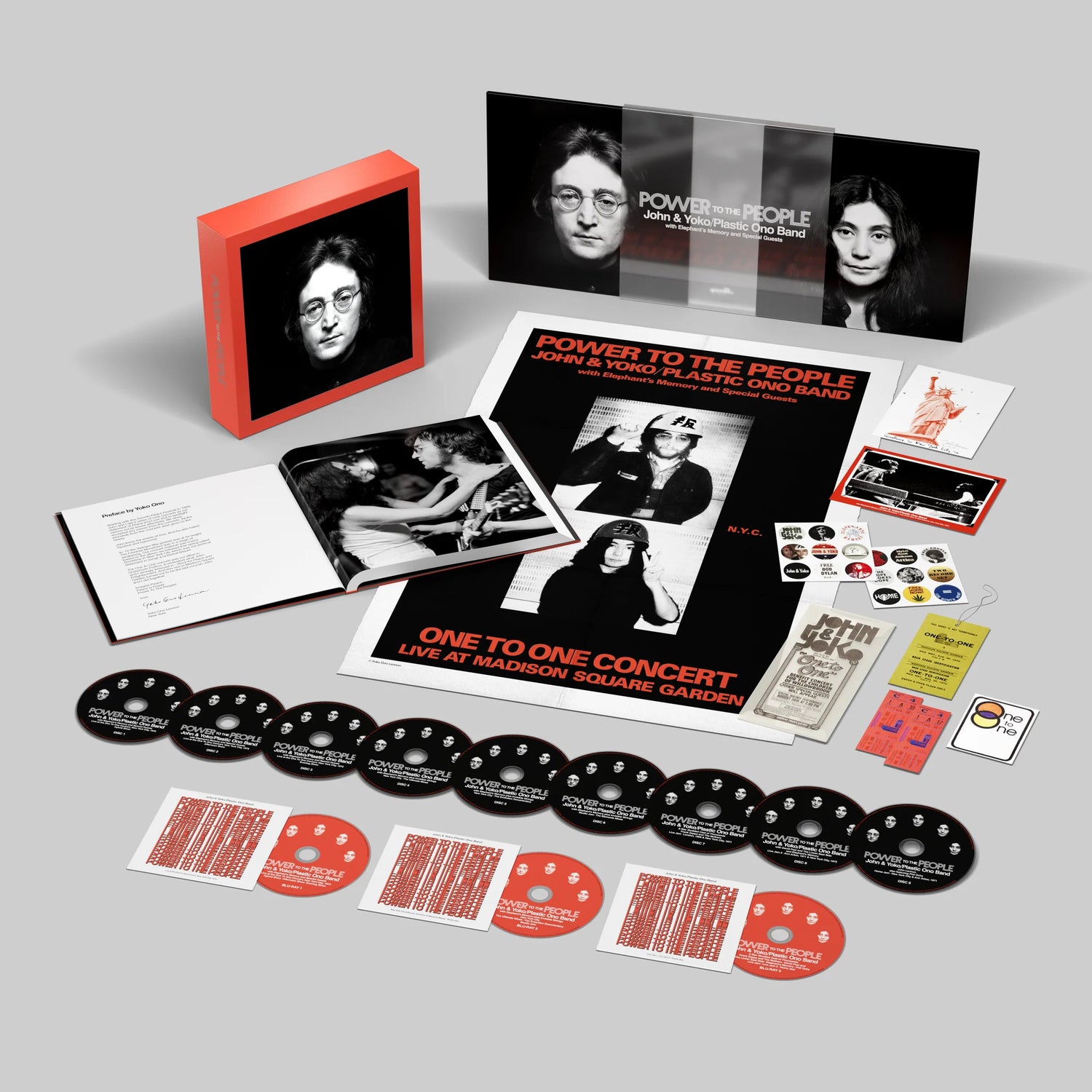 John Lennon & Yoko Ono · Power to the People (Super Deluxe Box Set 9 CD × 3 Blu-ray)