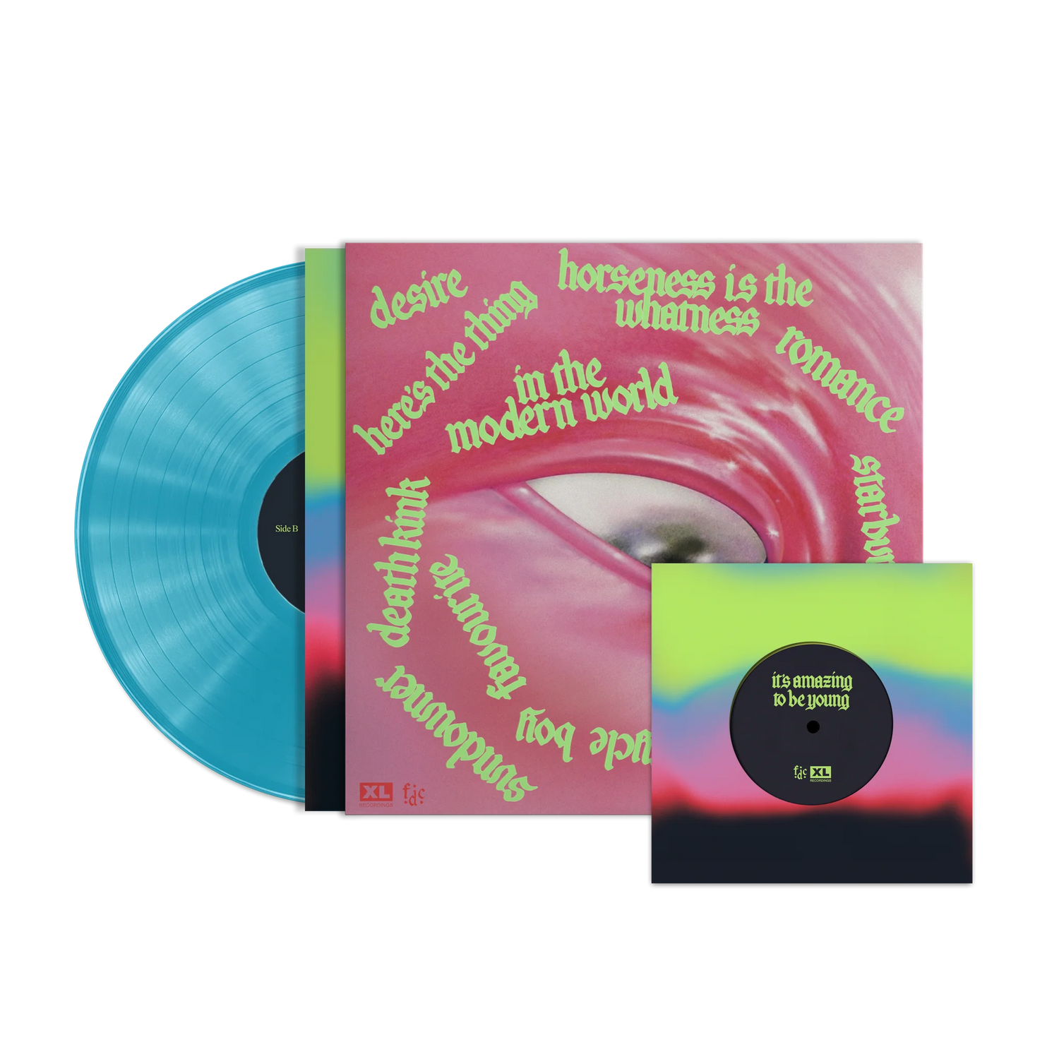 Fontaines D.C. – Romance (Limited Edition Blue Vinyl + Bonus 7”)