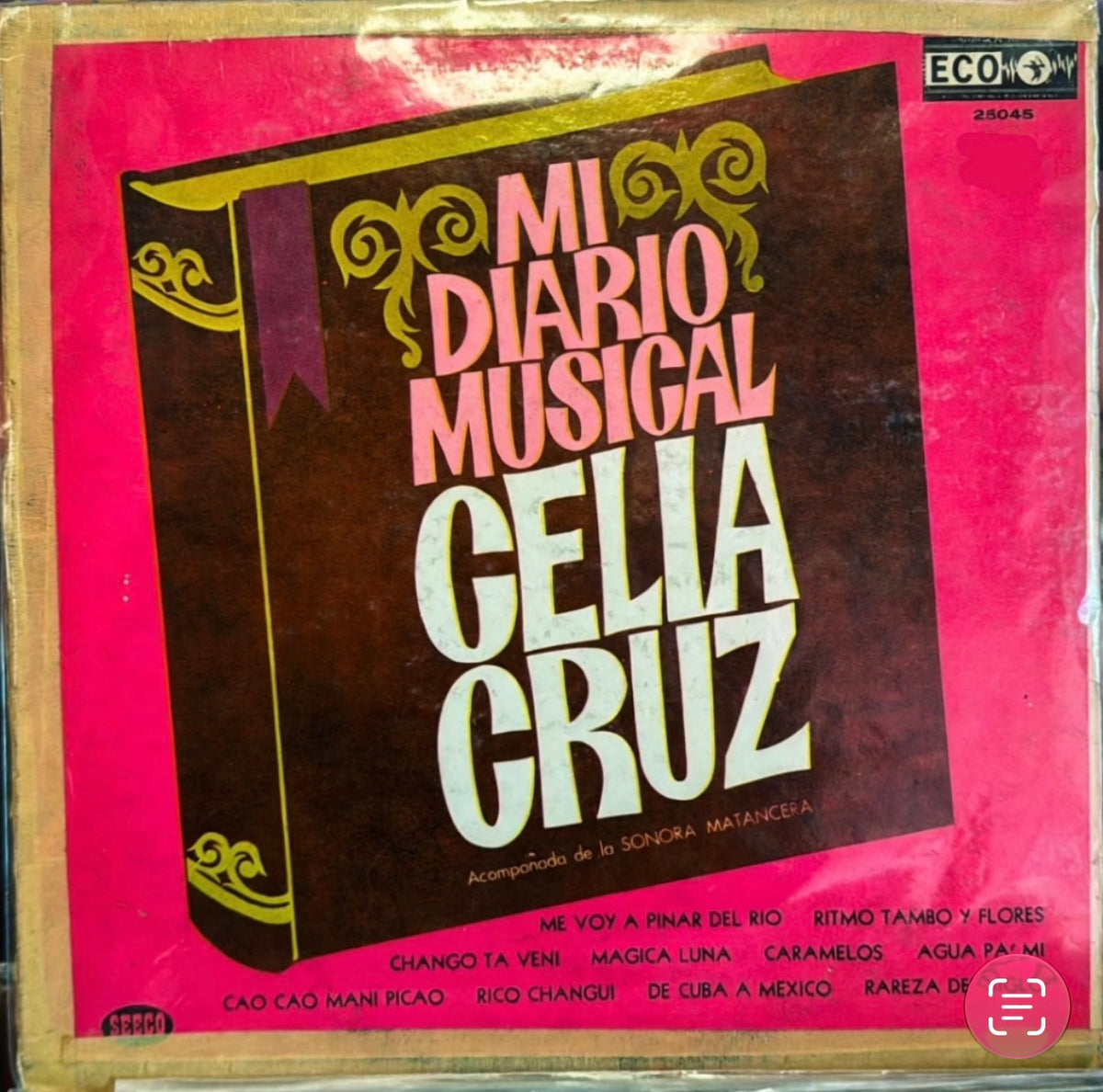 Celia Cruz · Mi Diario Musical | LP · SEECO 1972