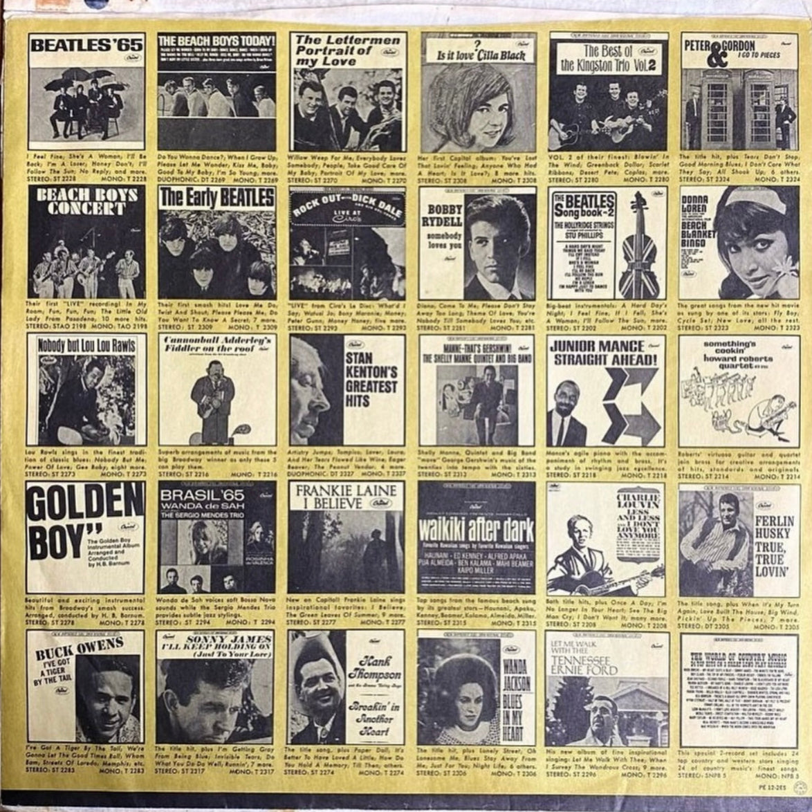 The Beatles · Yesterday and Today · Portada "Los Carniceros" (Butcher Cover, 3rd State)