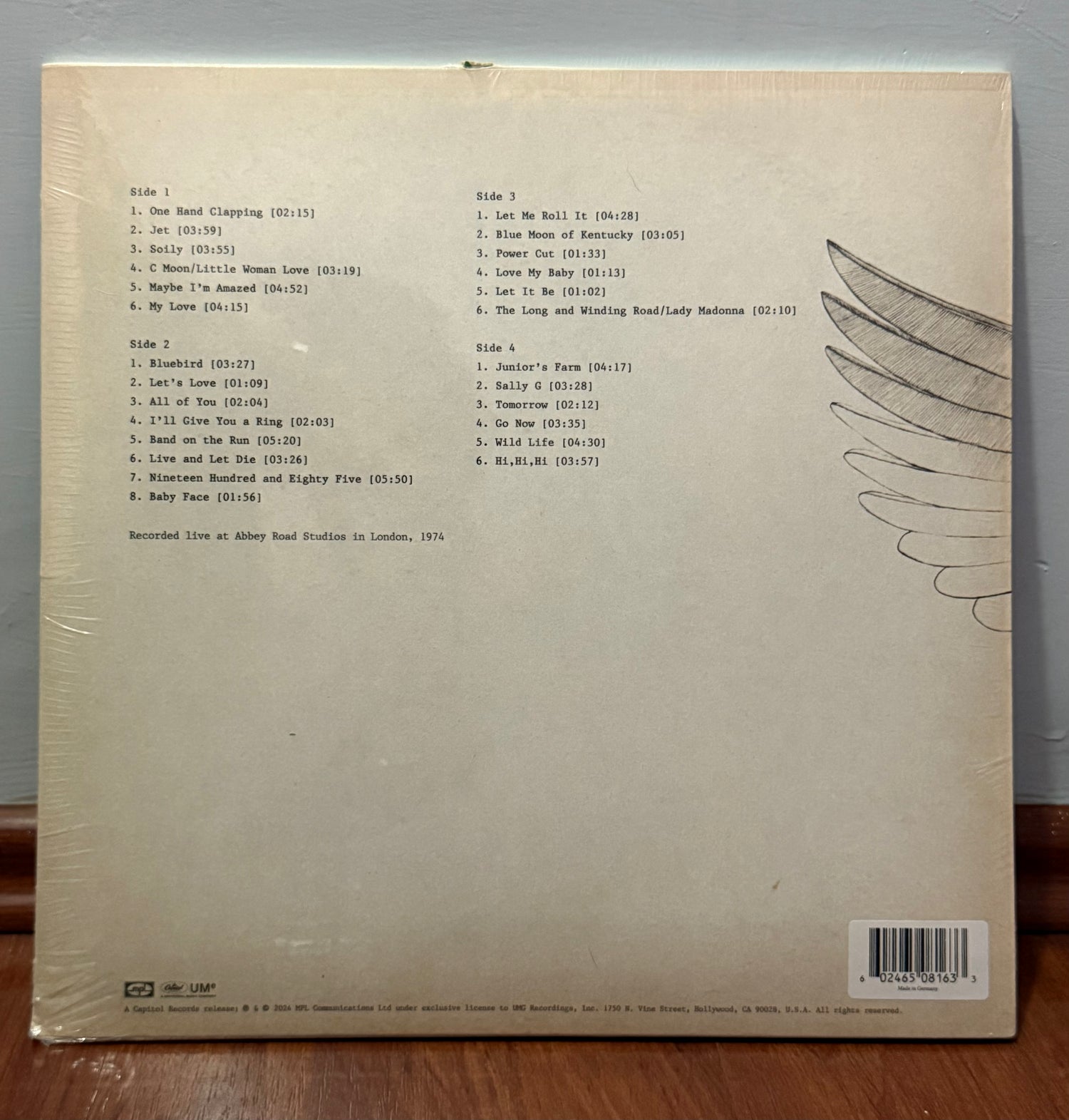 Paul McCartney – One Hand Clapping (Edición Exclusiva paulmccartney.com – Doble LP + 7")