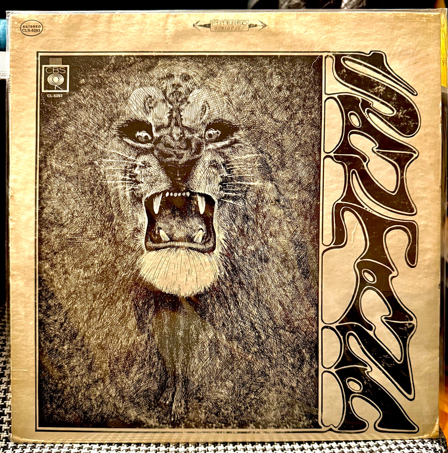 Santana – Santana (Edición original mexicana en vinilo • CBS • México, 1969)