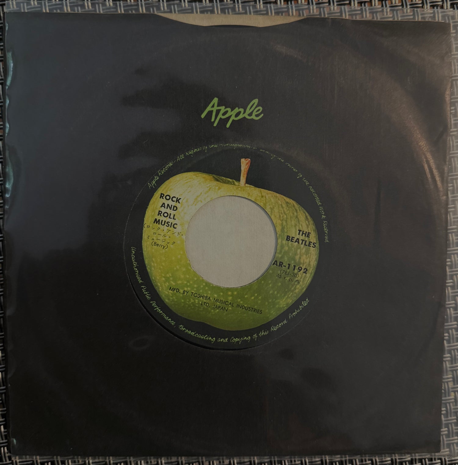 The Beatles – Rock and Roll Music (Single 7″ Japón • 45 RPM)
