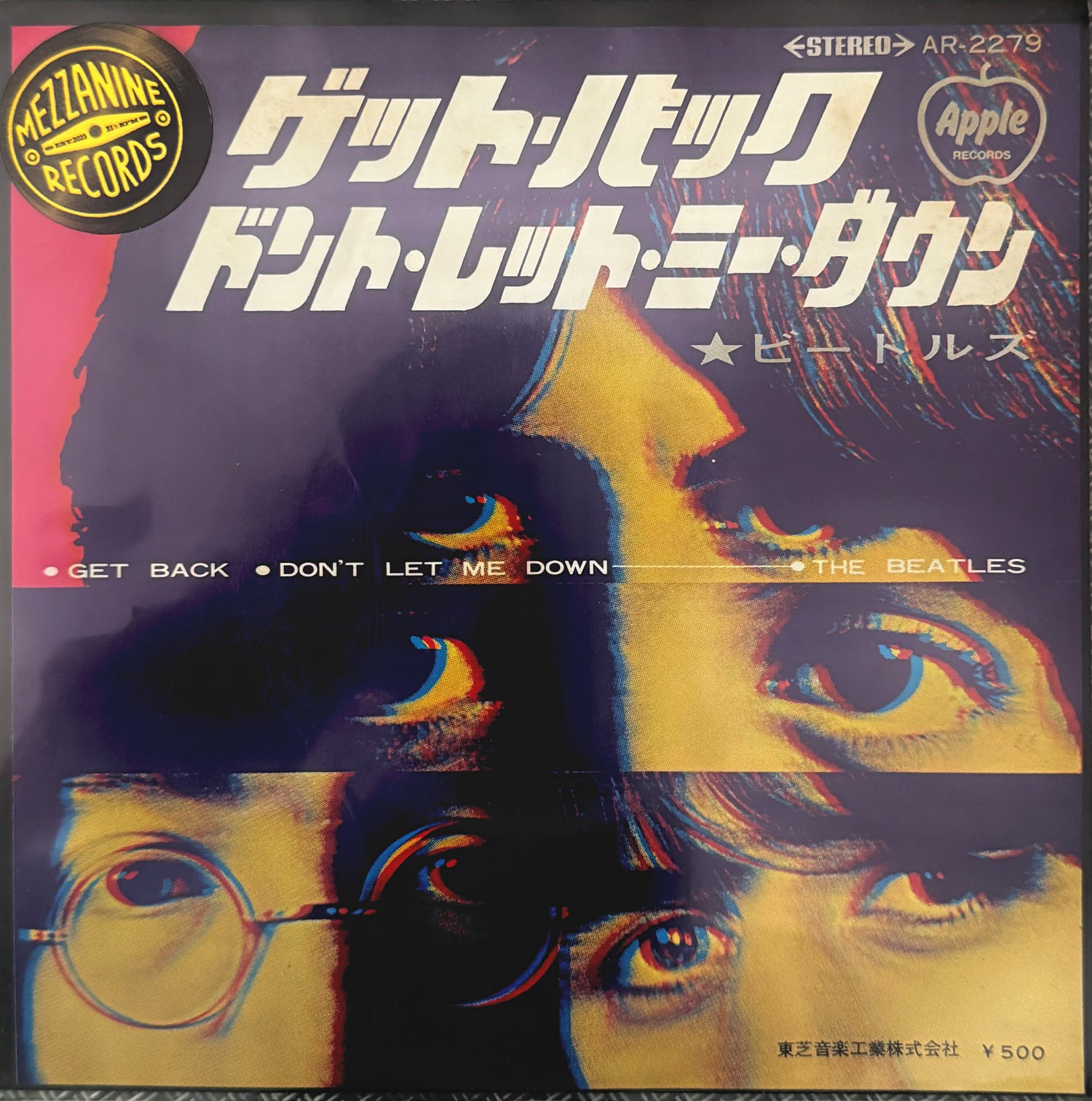 The Beatles – Get Back (Single 7″ Japón • Apple, 45 RPM)