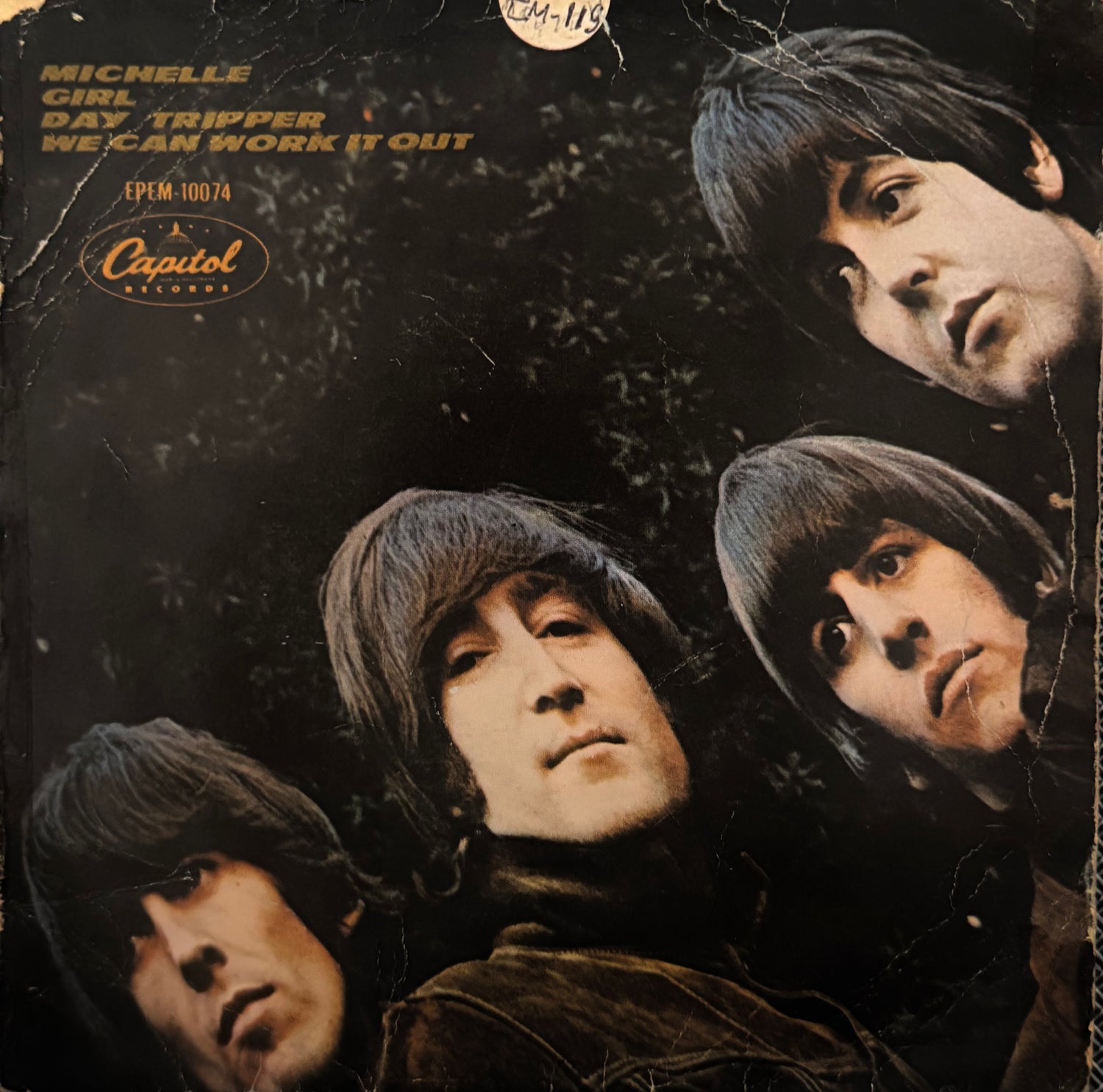 The Beatles – Michelle +3 (EP 7″ México • Capitol, 45 RPM)