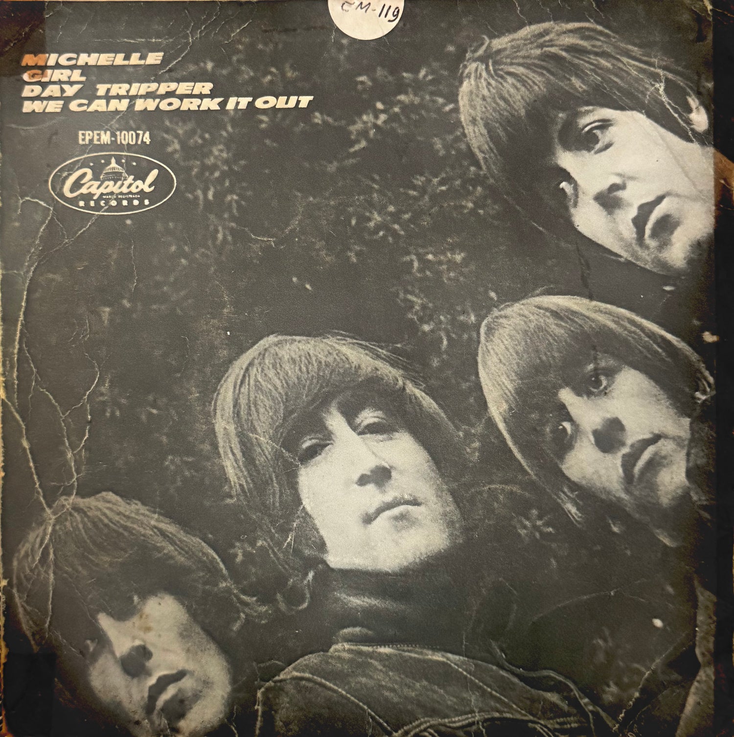 The Beatles – Michelle +3 (EP 7″ México • Capitol, 45 RPM)