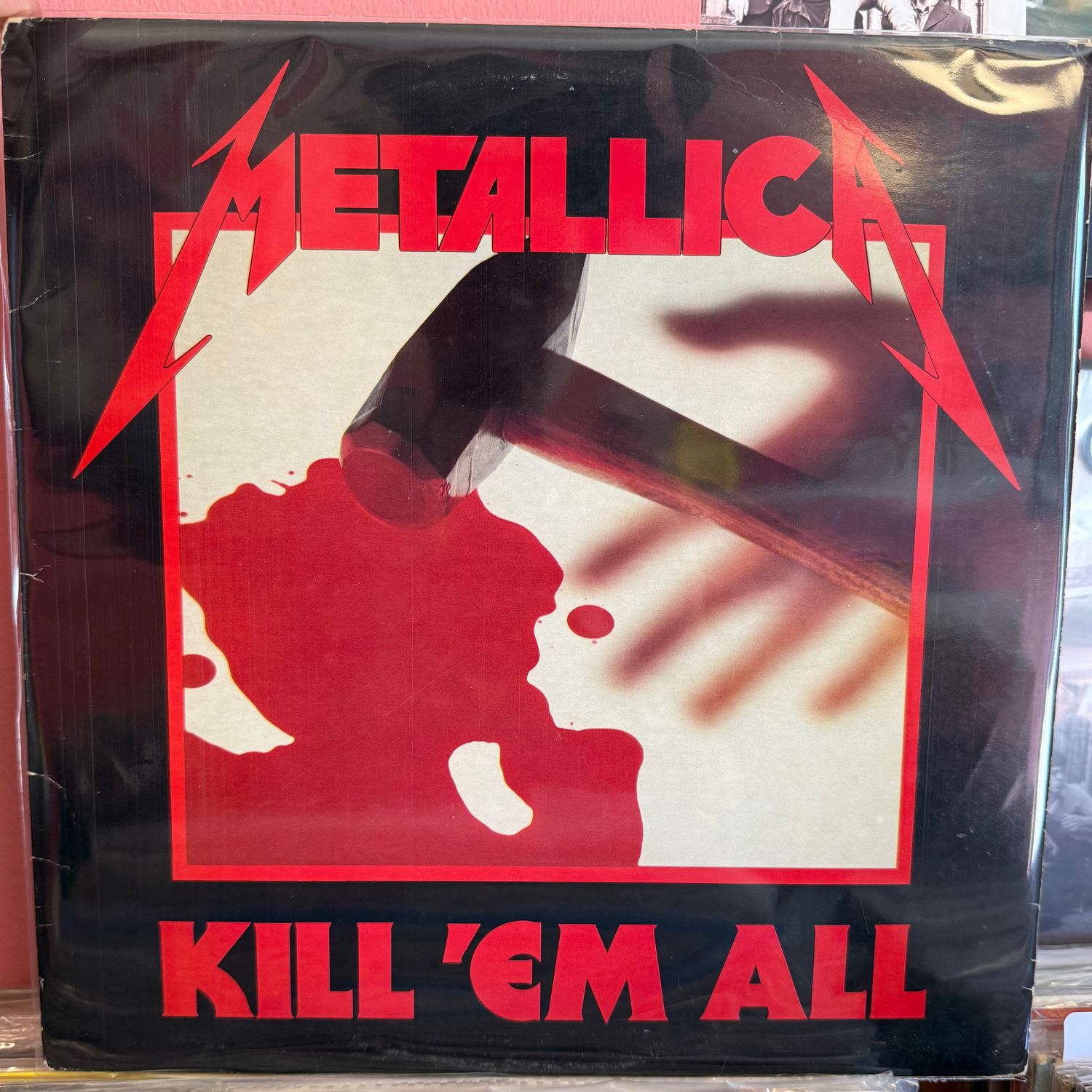 Metallica · Kill ’Em All (Megaforce MRI-069 Early US Sterling Pressing)