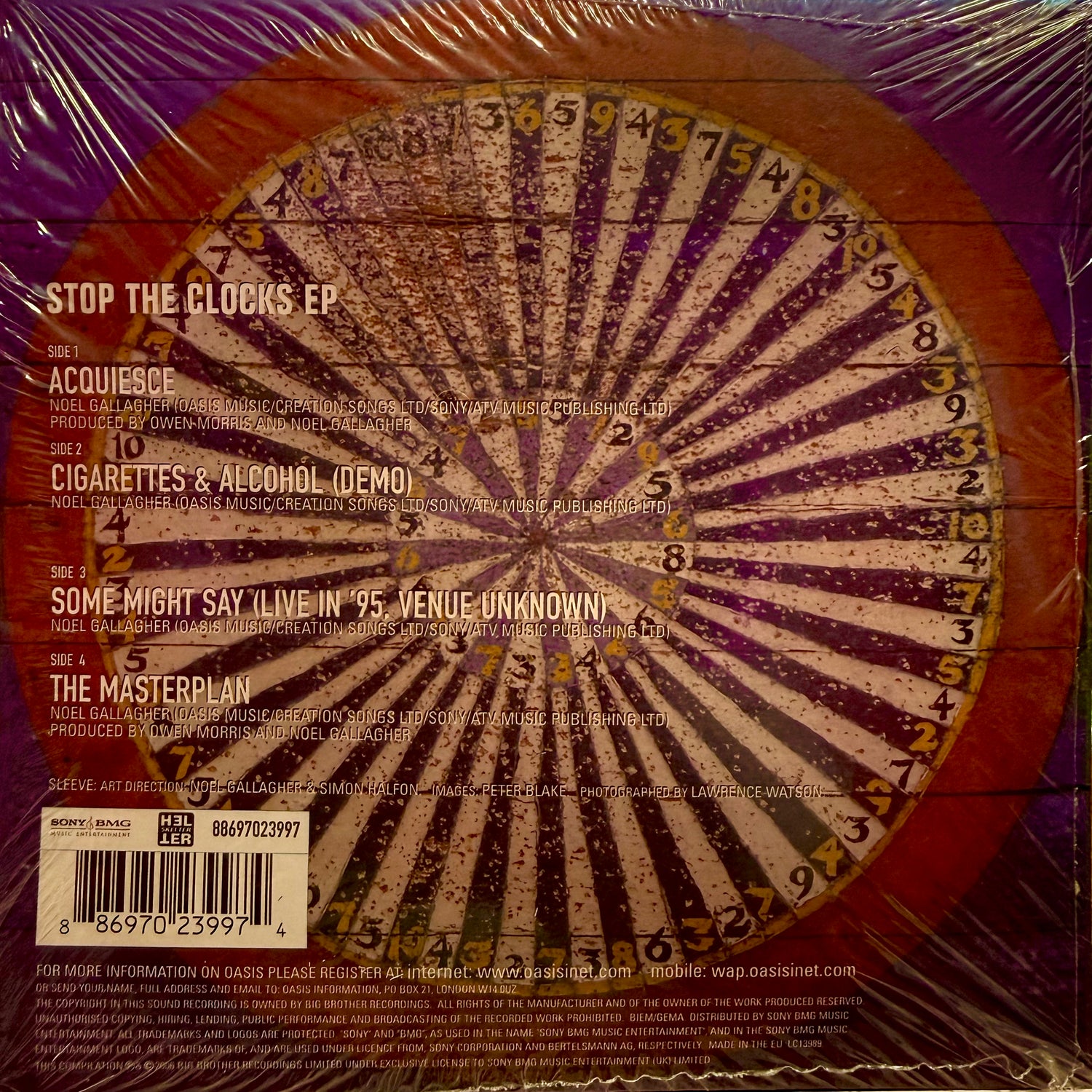 Oasis · Stop The Clocks EP (Limited Numbered 2×7” Vinyl)