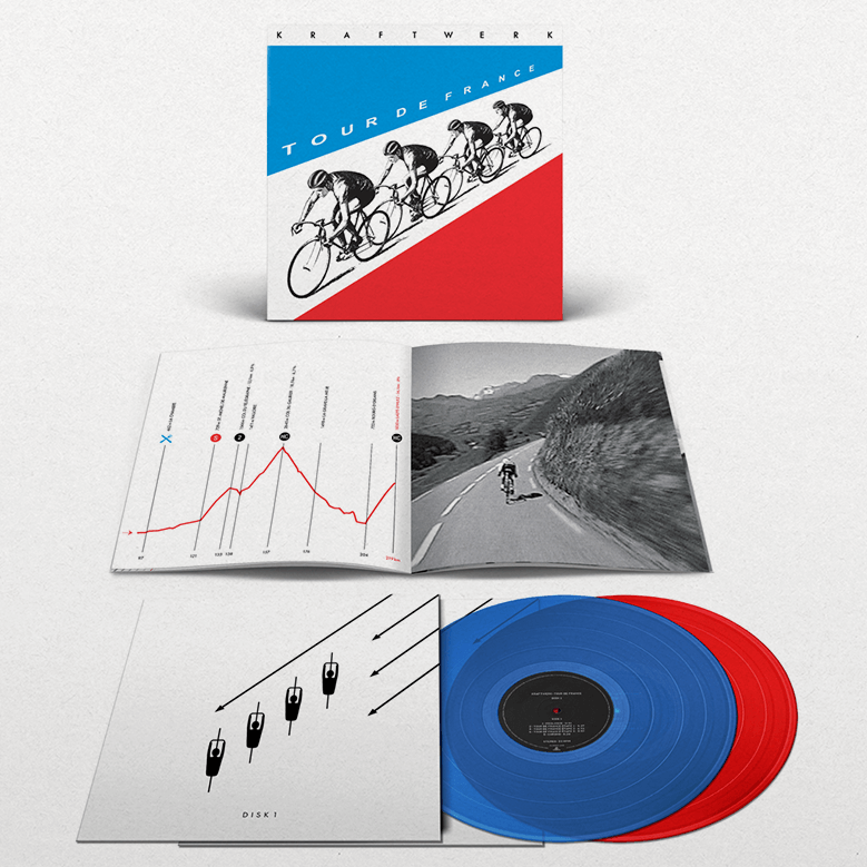 Kraftwerk · Tour de France (Specila edition Red & blue vinyl )