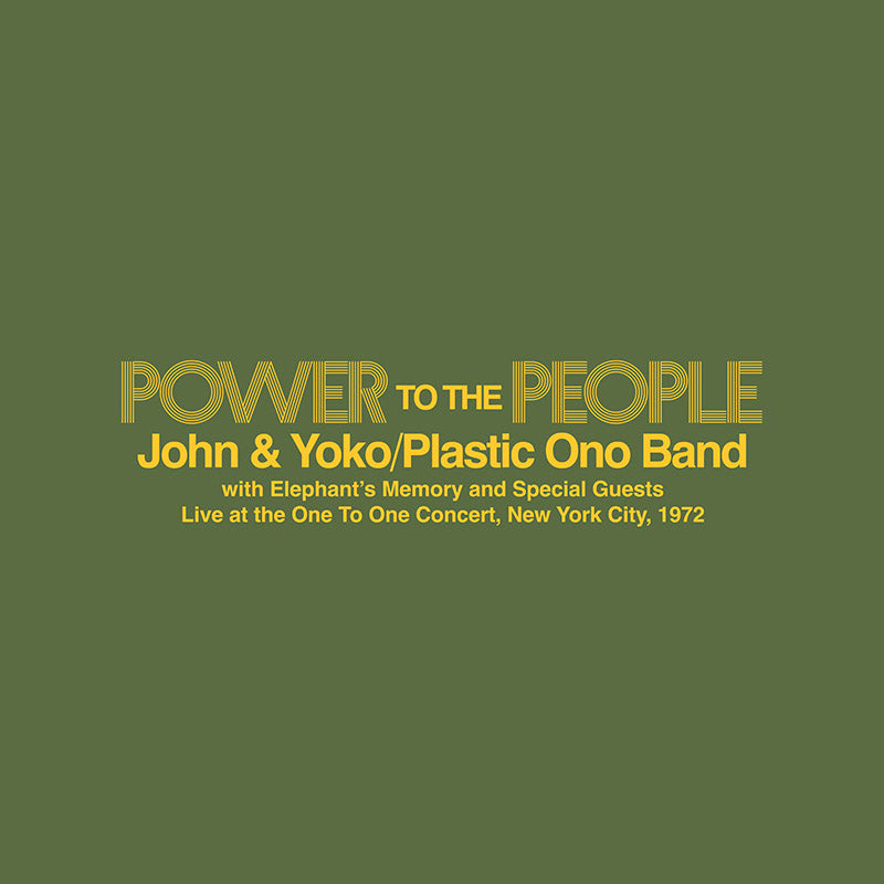 John & Yoko/Plastic Ono Band – Power to the People (EP 12″ Amarillo • RSD 2025 •)
