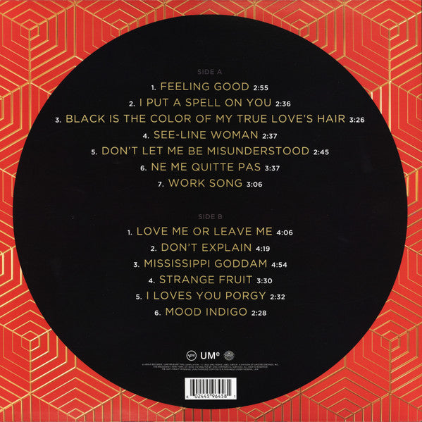 Nina Simone – Feeling Good: Her Greatest Hits (Vinilo Rojo Opaque • Edición Limitada)