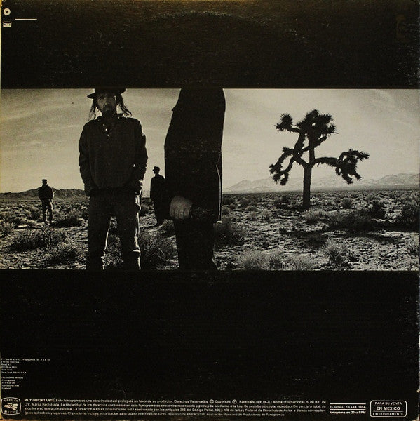 U2 – The Joshua Tree (Vinilo México 1987 • Island Records)