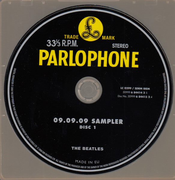 The Beatles – 2009 Stereo Remasters Radio Sampler (2CD Promo – Edición para Coleccionistas)