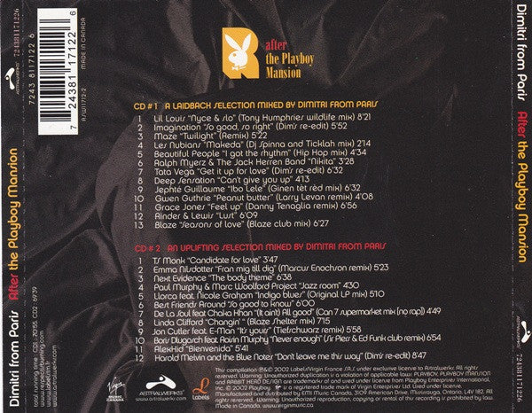 Dimitri from Paris – After The Playboy Mansion (2CD · 2002 Astralwerks US)