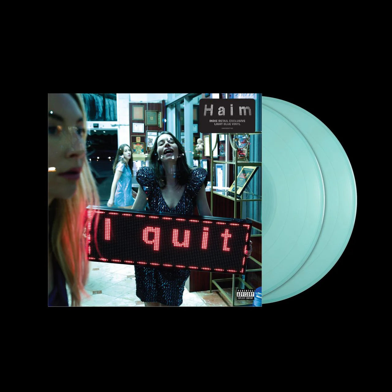 HAIM – I Quit (Edición Limitada Vinilo Azul Claro Translúcido – Indie Exclusive 2×LP)