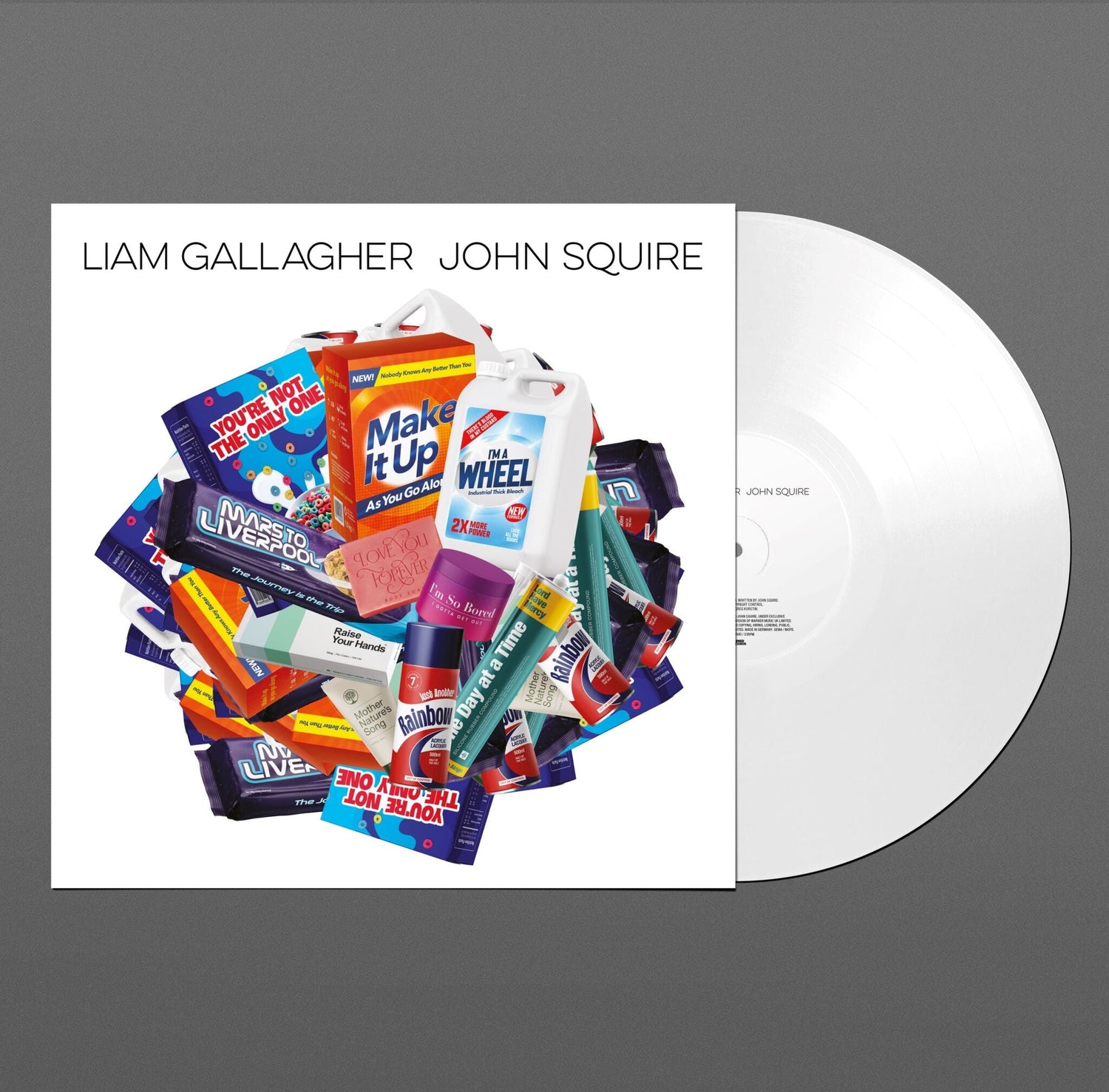 Liam Gallagher & John Squire – Álbum debut (Vinilo Blanco Edición Limitada · 2024)
